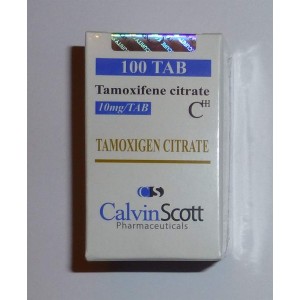Tamoxigen Citrate, Calvin Scott 100 tabs [10mg/1tab]